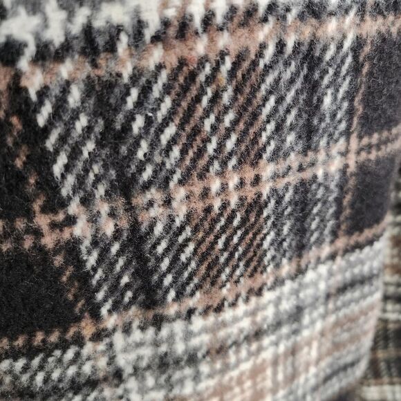 C + D + M  Boutuque Plaid Shirt Jacket Cardigan Women's Size Small NWT - Picture 6 of 14